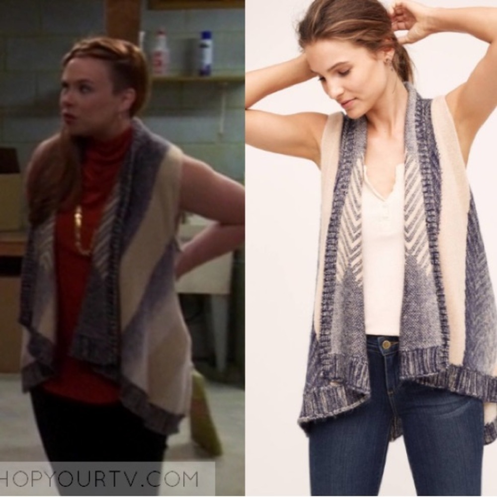 Anthropologie Sleeping on Snow Cardigan Vest Size XS/S